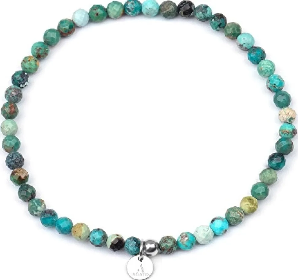 Armband aus Perlen mit Hubei-Türkis