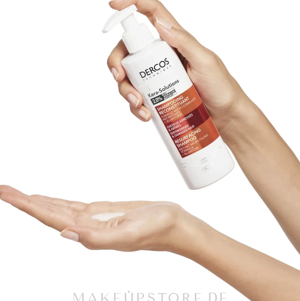 Aufbau-Shampoo für geschädigtes Haar mit Keratinkomplex
