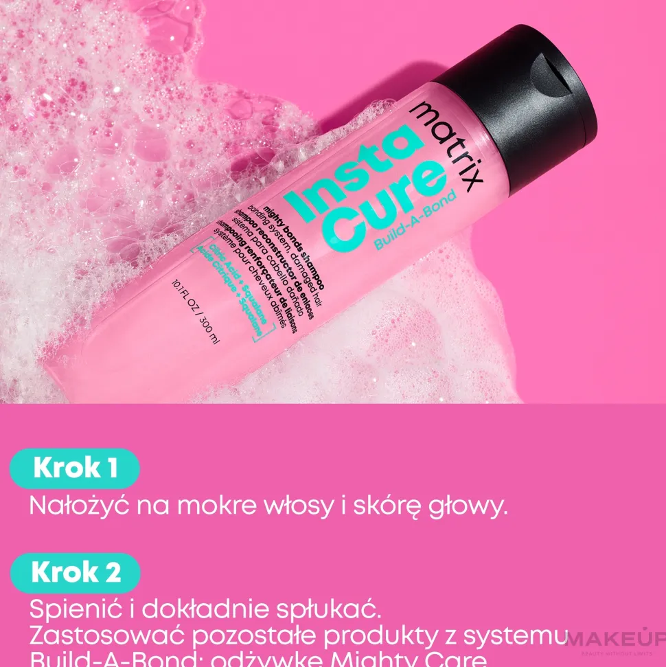 Aufbau-Shampoo für strapaziertes Haar