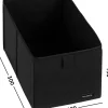 Aufbewahrungs-Organizer M schwarz 30x19x19 cm Home