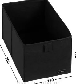 Aufbewahrungs-Organizer M schwarz 30x19x19 cm Home