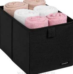 Aufbewahrungs-Organizer M schwarz 30x19x19 cm Home
