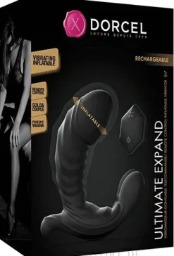 Aufblasbarer Vibrator mit Fernbedienung