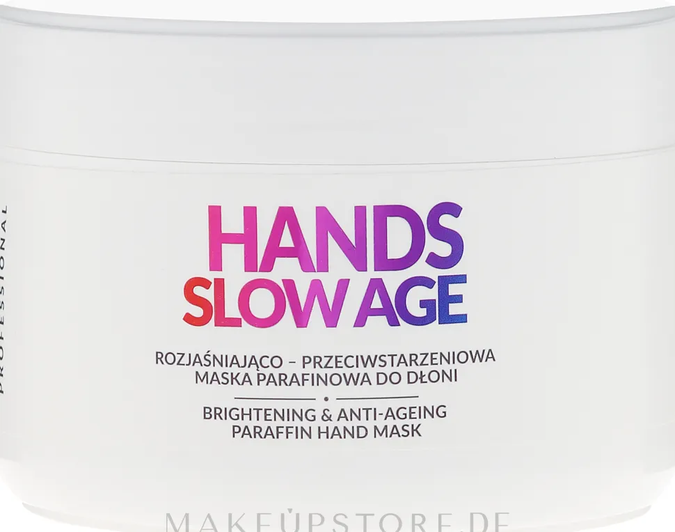Aufhellende Anti-Aging Handmaske mit Paraffin gegen Pigmentflecken