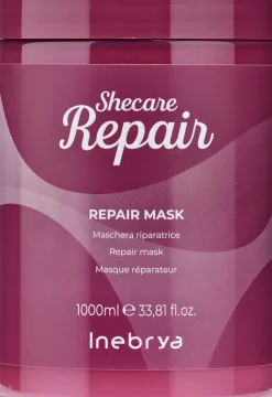 Aufhellende und revitalisierende Haarmaske mit Aloe Vera und Sheabutter
