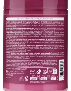 Aufhellende und revitalisierende Haarmaske mit Aloe Vera und Sheabutter