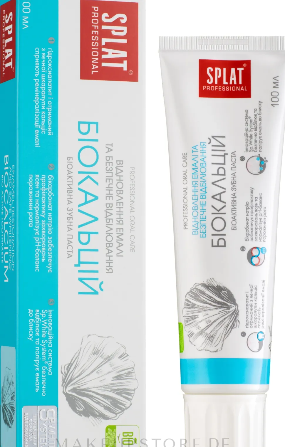 Aufhellende Zahnpasta Biocalcium