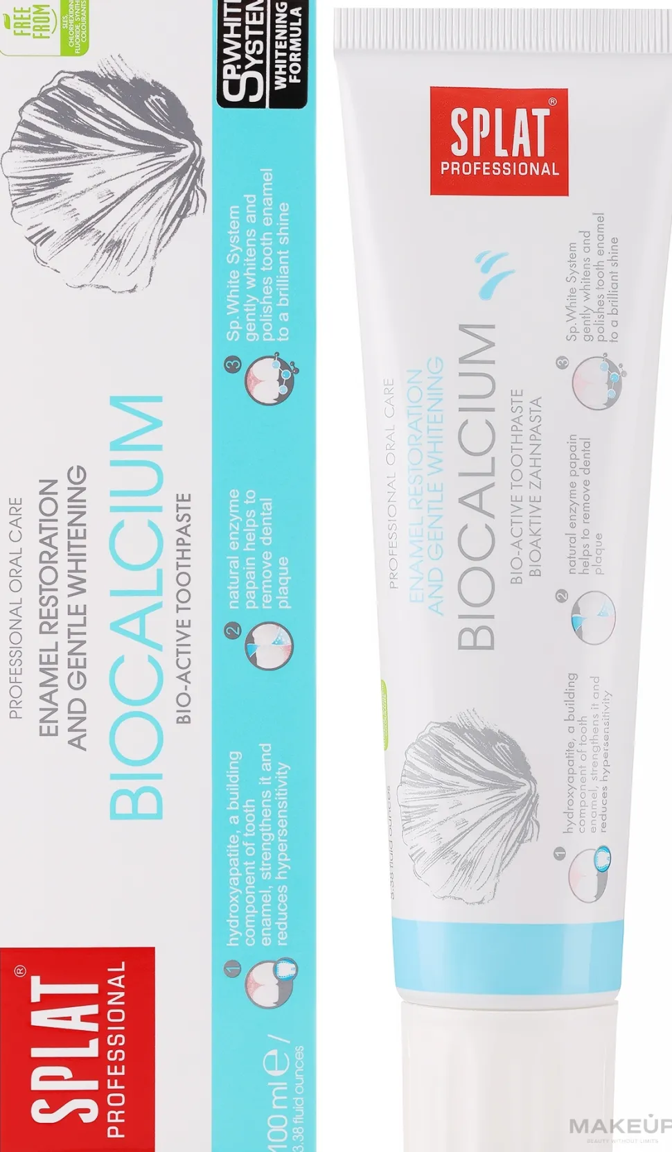 Aufhellende Zahnpasta Biocalcium