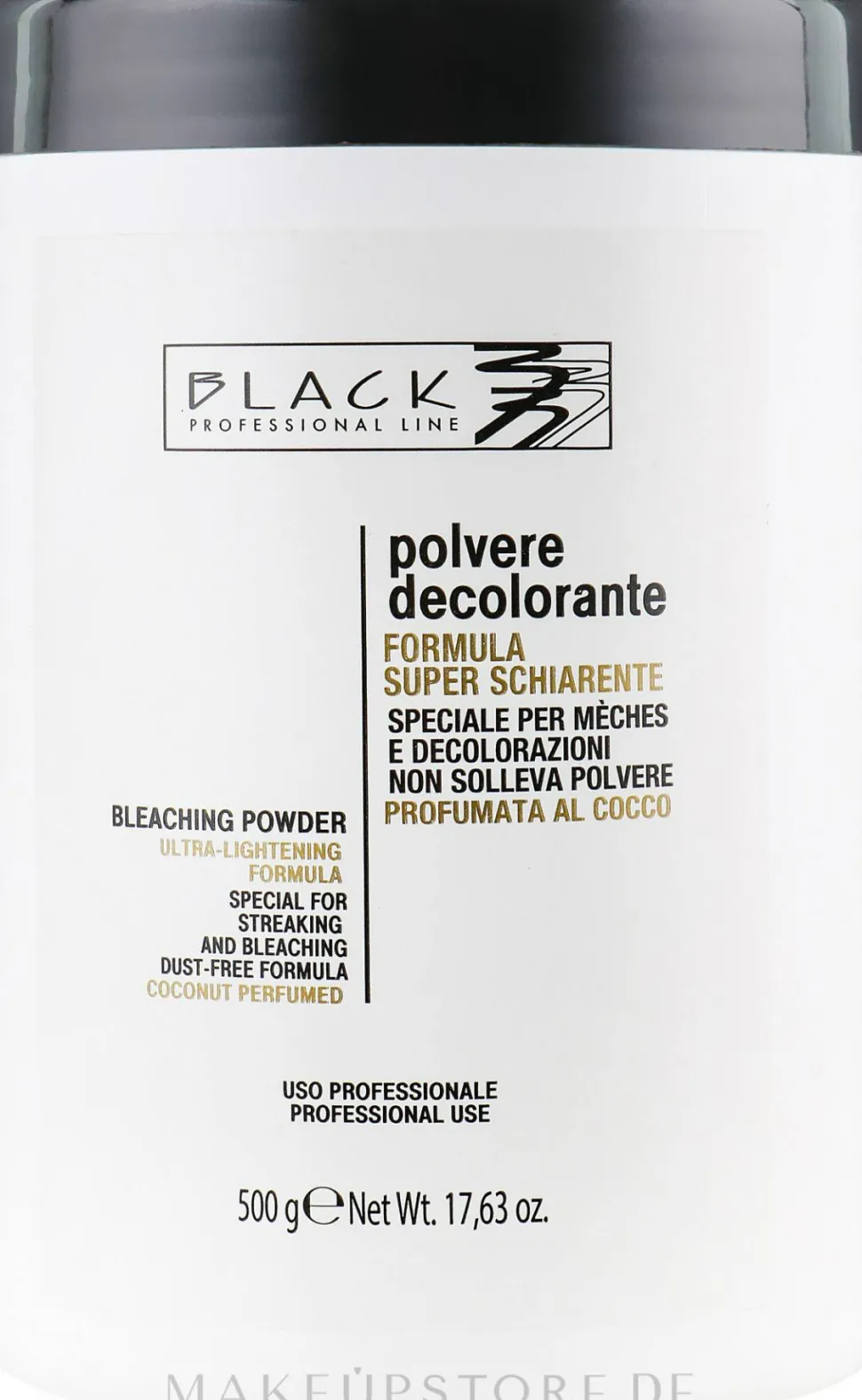 Aufhellungspulver mit Kokosnussduft