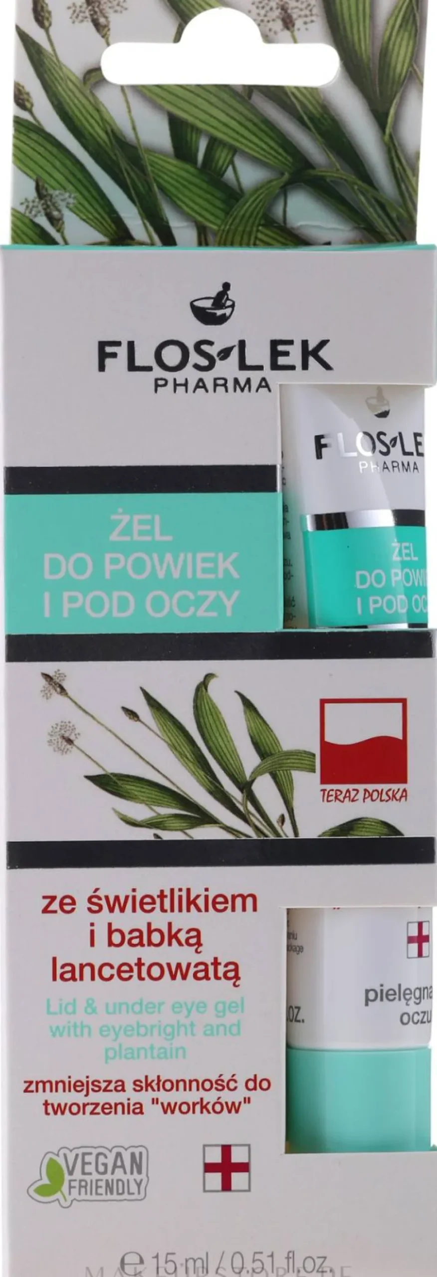 Augen Gel mit Augentrost Wegerich