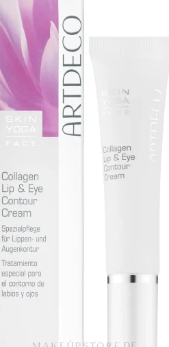 Augen- und Lippenkonturcreme mit Kollagen
