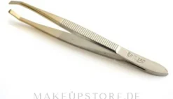 Augenbrauenpinzette gerade 8.5 cm vernickelt