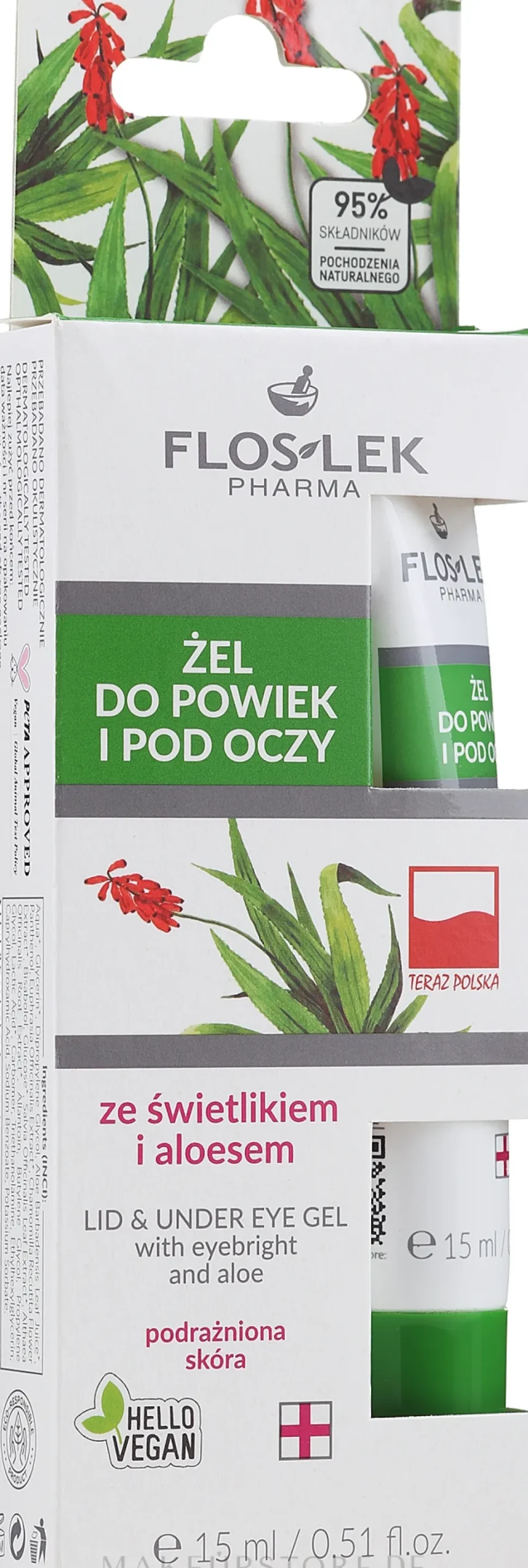 Augengel mit Augentrost und Aloe