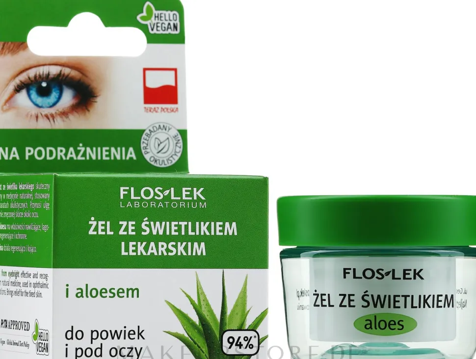 Augengel mit Augentrost und Aloe