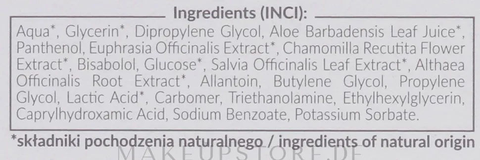 Augengel mit Augentrost und Aloe