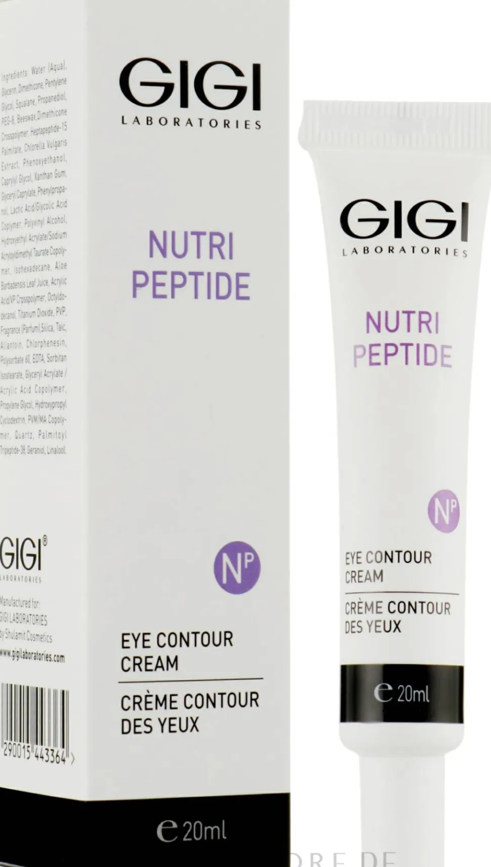Augenkonturcreme mit Peptiden