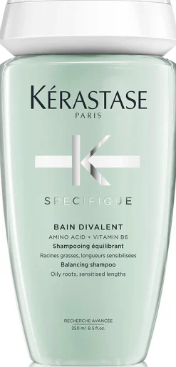 Ausgleichendes Shampoo bei fettiger Kopfhaut und trockenen Spitzen