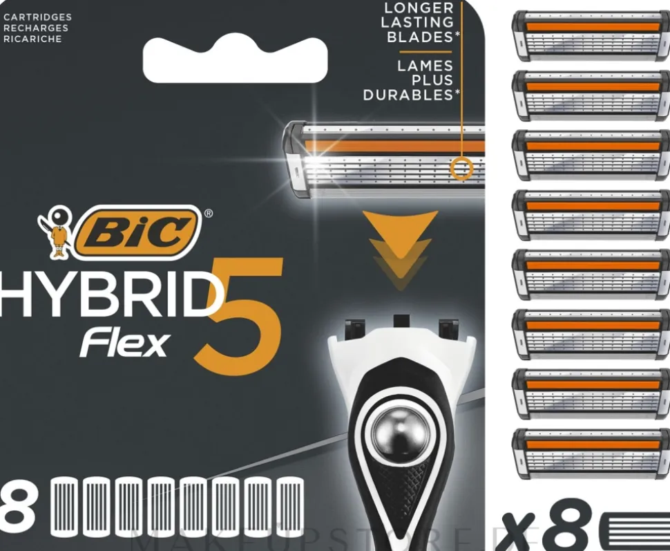 Austauschbare Rasierklingen Flex 5 Hybrid 8 St.