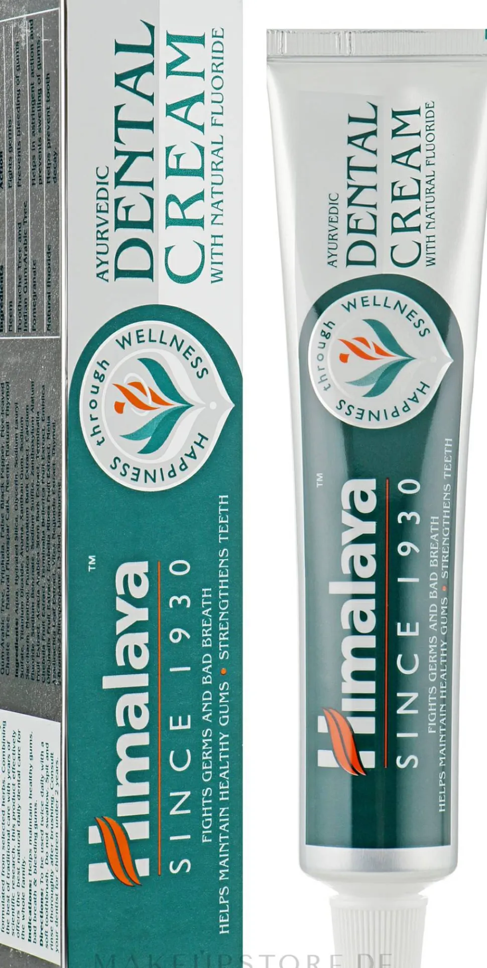 Ayurvedische Zahnpasta mit natürlichem Fluorid für frischen Atem