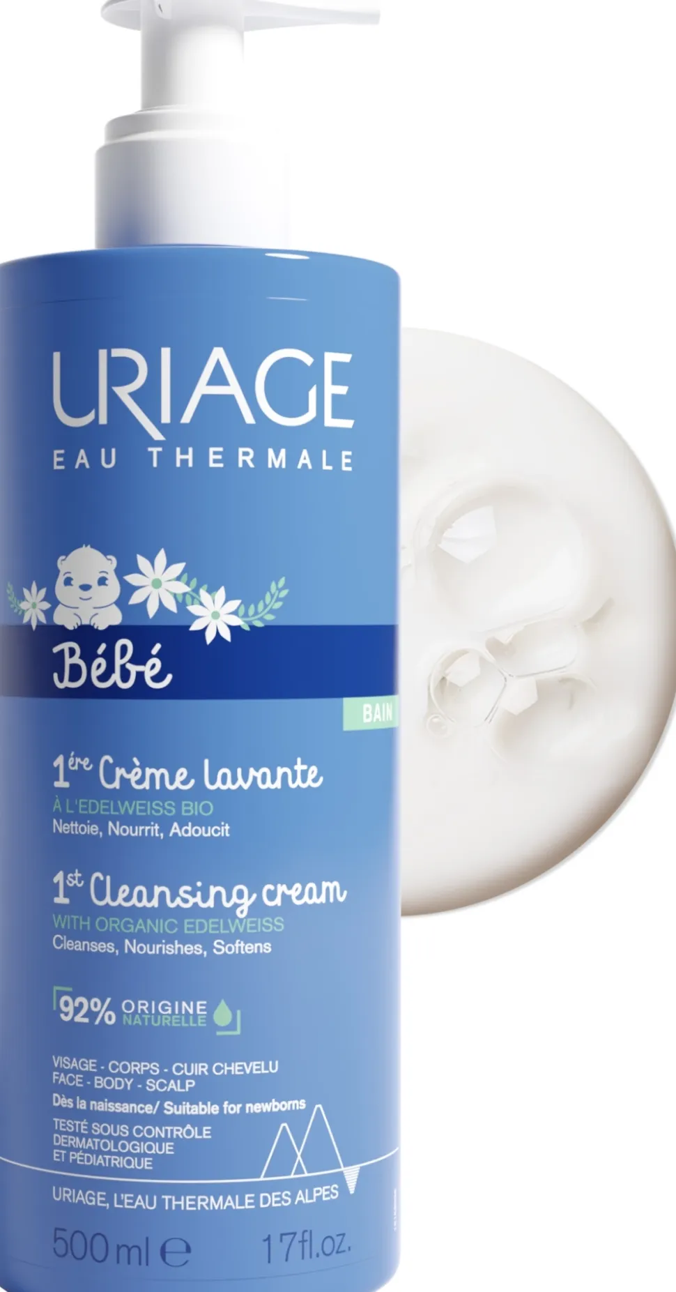 Baby Waschcreme für empfindliche Haut