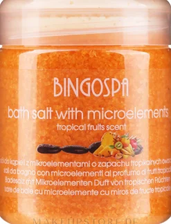 Badesalz mit Spurenelementen und tropischem Fruchtaroma