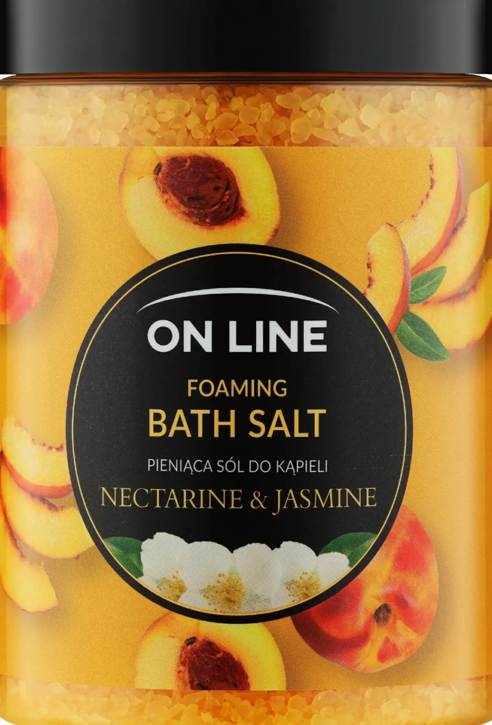 Badesalz Nektarine und Jasmin