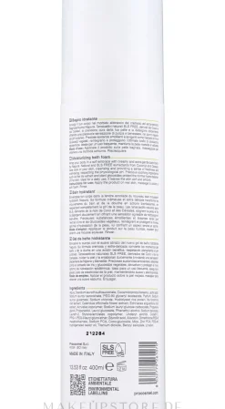 Badeschaum auf Basis von AHA-Glykosiden und Iris