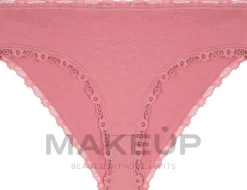Baumwollhöschen für Damen Blumenmuster mit Spitze 3 St.