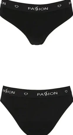 Baumwoll-Slips PS004, schwarz