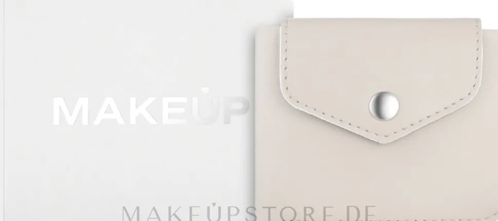 Beige Brieftasche in einer Geschenkbox Classy