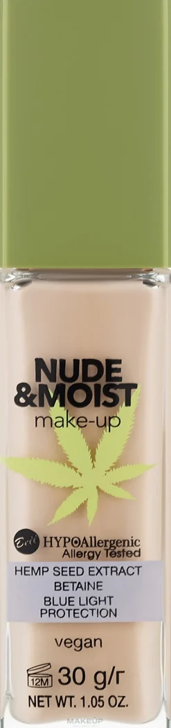 Bell HypoAllergenic Nude & Moist Make-up