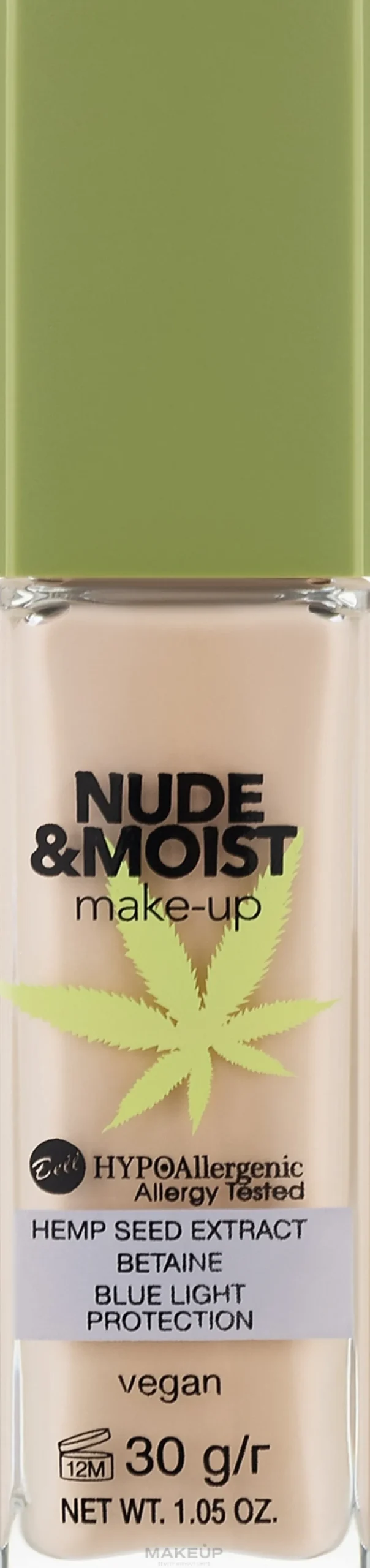 Bell HypoAllergenic Nude & Moist Make-up