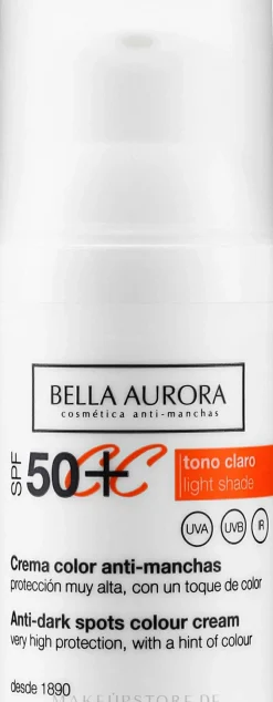 Bella Aurora CC Anti-Spot Cream Spf50