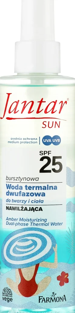 Bernstein Zweiphasiges feuchtigkeitsspendendes Thermalwasser