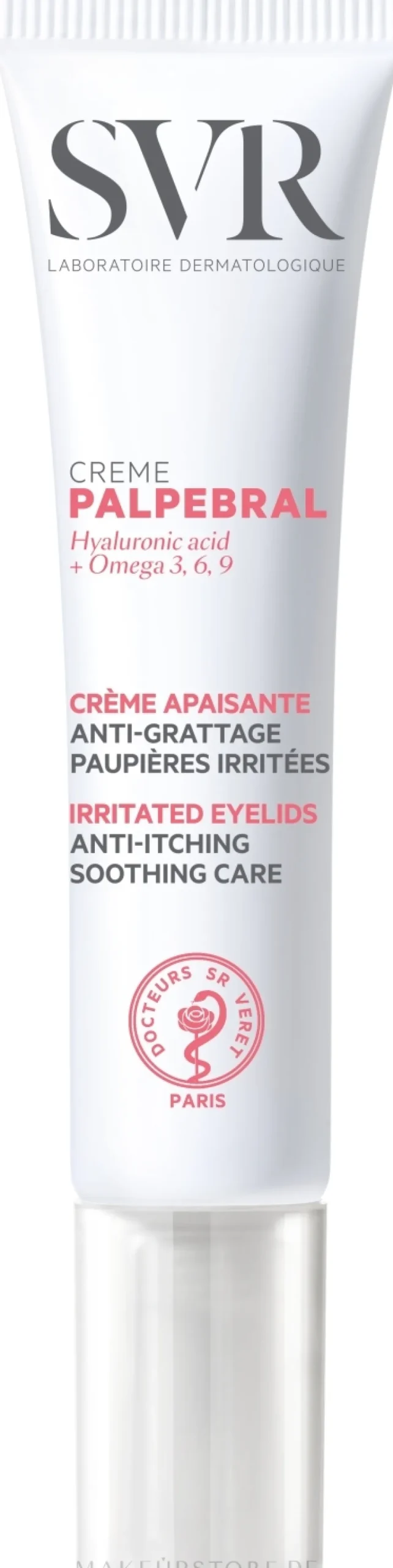 Beruhigende Creme für die Augenpartie