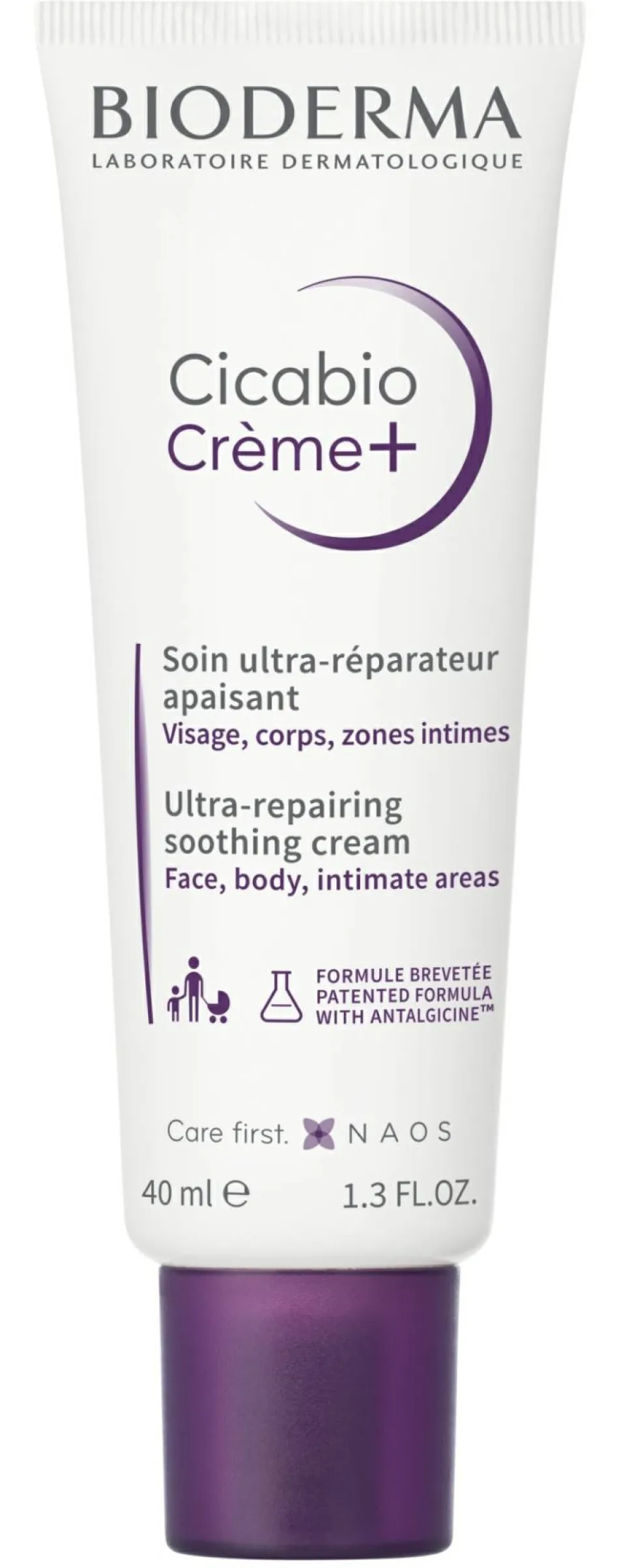 Beruhigende Creme für Gesicht, Körper und Intimbereich