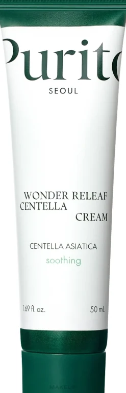 Beruhigende Gesichtscreme mit Centella Asiatica