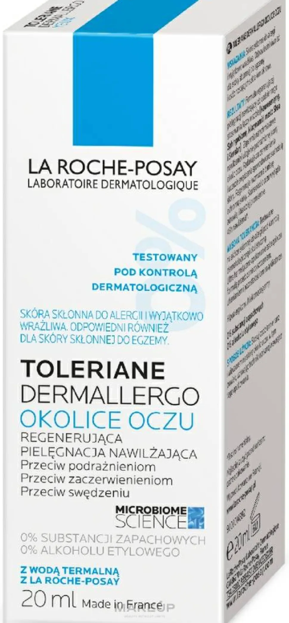 Beruhigende und feuchtigkeitspendende Augencreme mit Thermalwasser