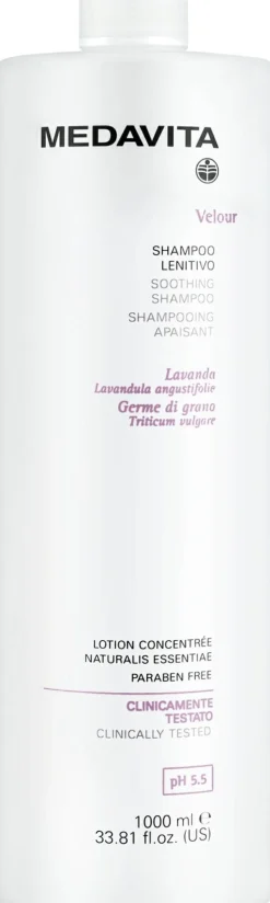 Beruhigendes Shampoo für empfindliche Kopfhaut