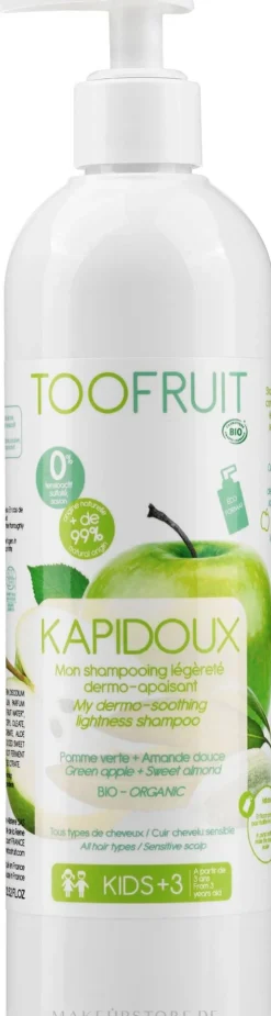 Beruhigendes Shampoo mit Apfel und Mandeln