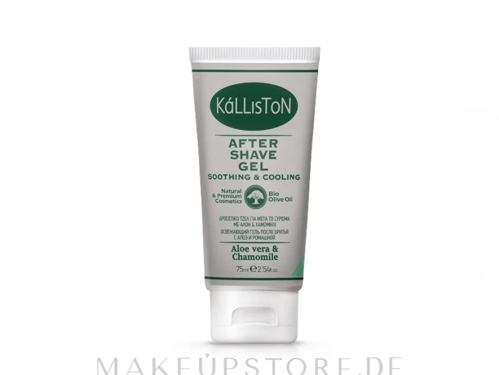Beruhigendes und kühlendes After Shave Gel mit Aloe und Kamille