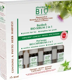 Bio-Serum gegen Haarausfall mit Klette