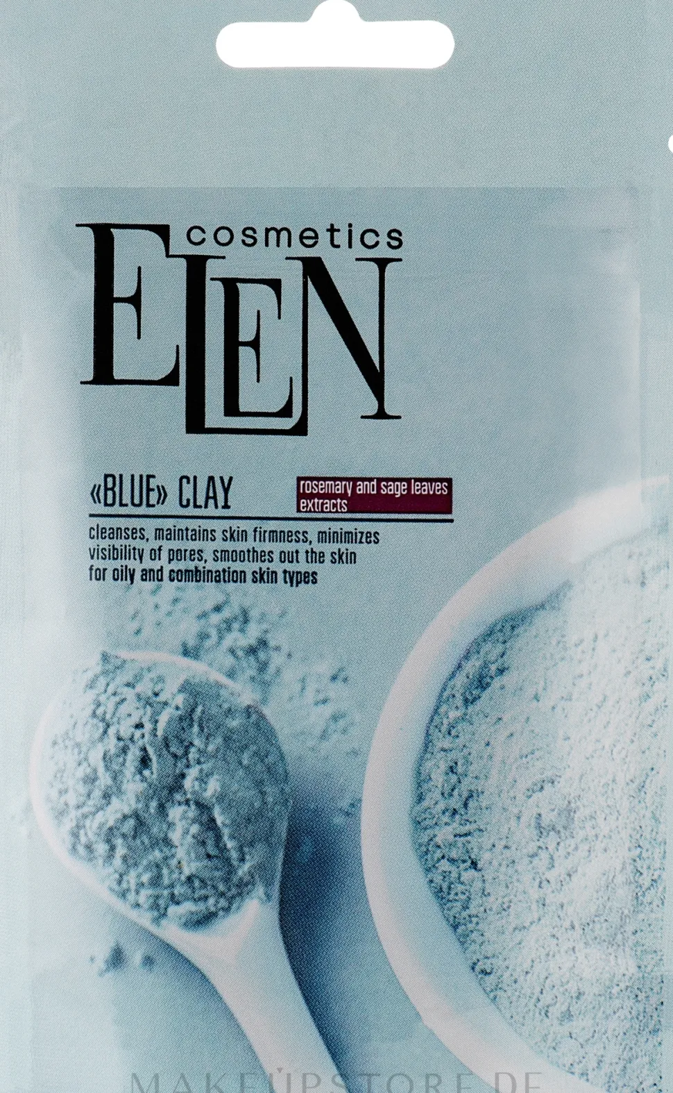 Blauer Ton mit Salbei- und Rosmarinextrakt