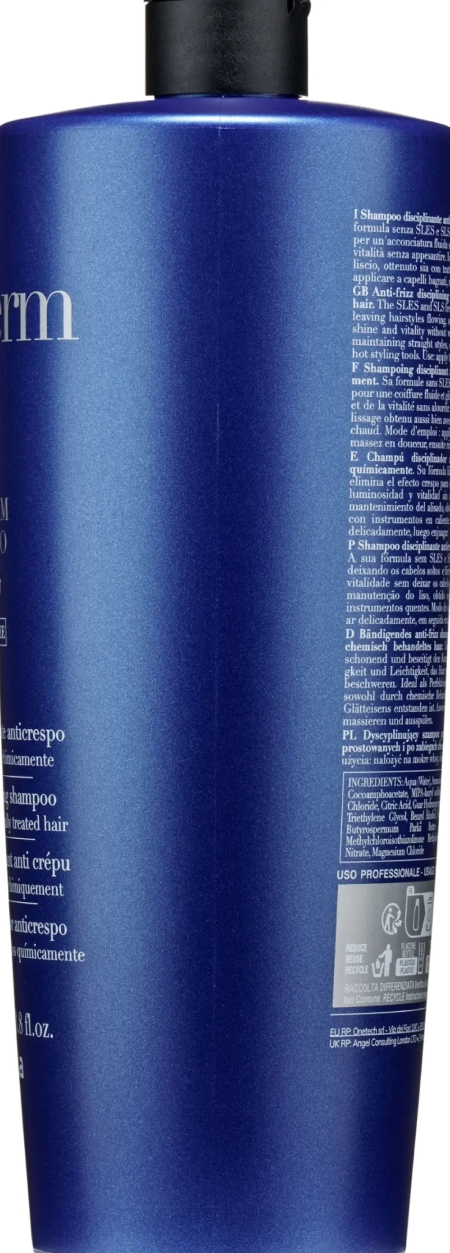 Bändigendes Anti-Frizz Shampoo mit Keratin und Sheabutter