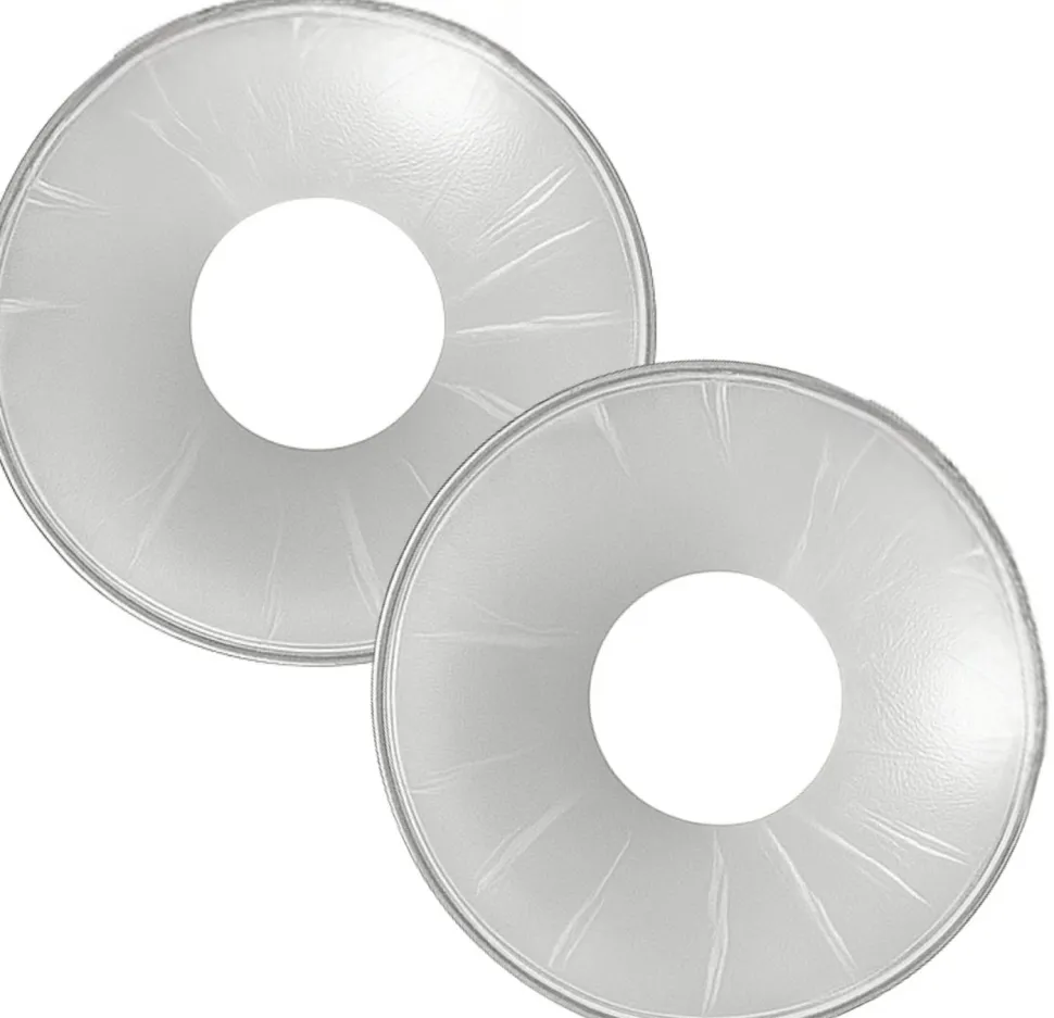Brustwarzenschutz, rund, transparent