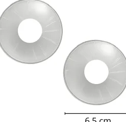 Brustwarzenschutz, rund, transparent