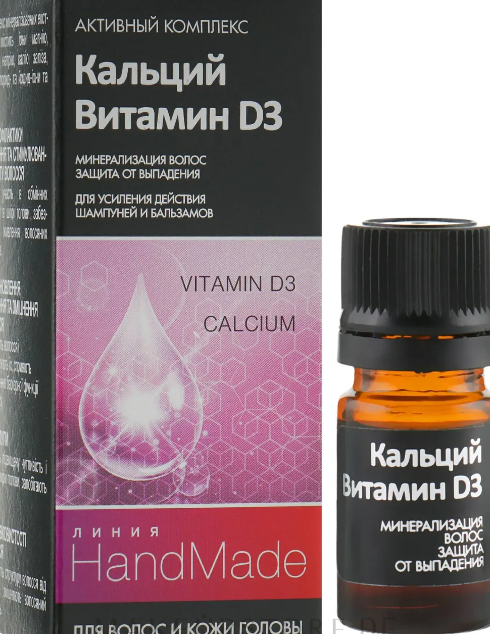 Calcium + Vitamin D3 für Haar und Kopfhaut