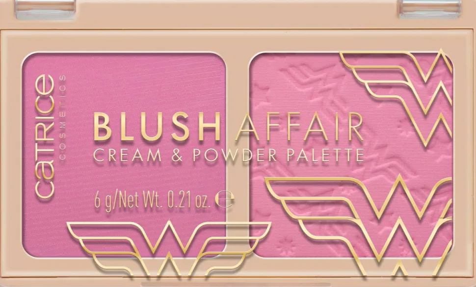 Catrice Wonder Woman Blush Affair Cream & Powder Palette