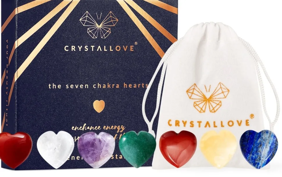 Chakra-Set mit 7 Energiesteinen