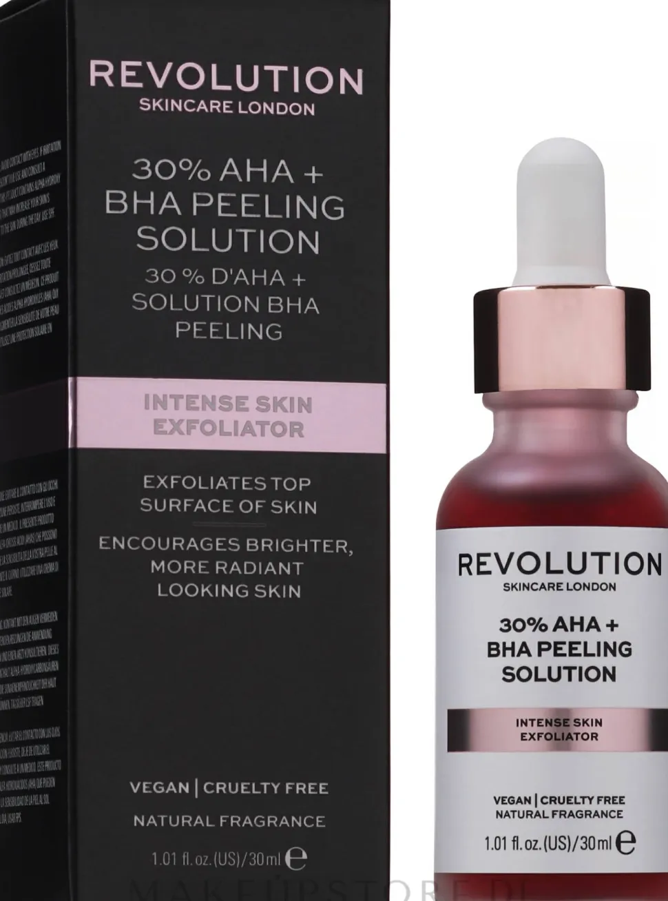 Chemisches Peeling zur Verjüngung der Gesichtshaut mit AHA und BHA